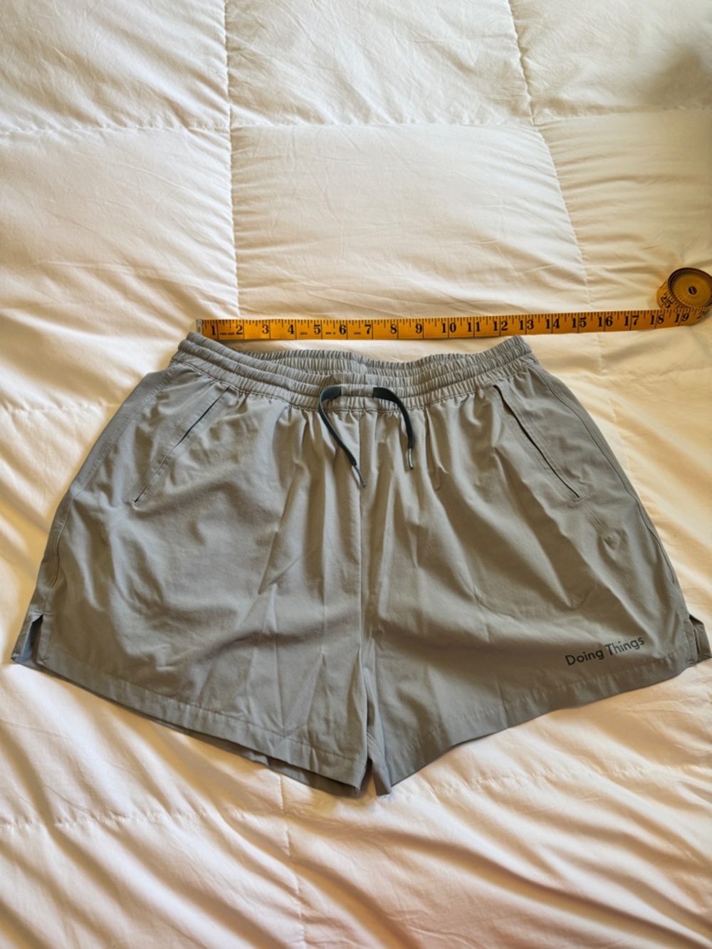 Outdoor Voices Lightweight Grey Active Shorts